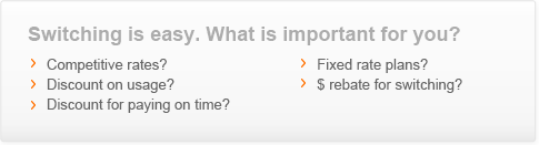 Switching providers is easy - iSelect can help you find an electricity plan
